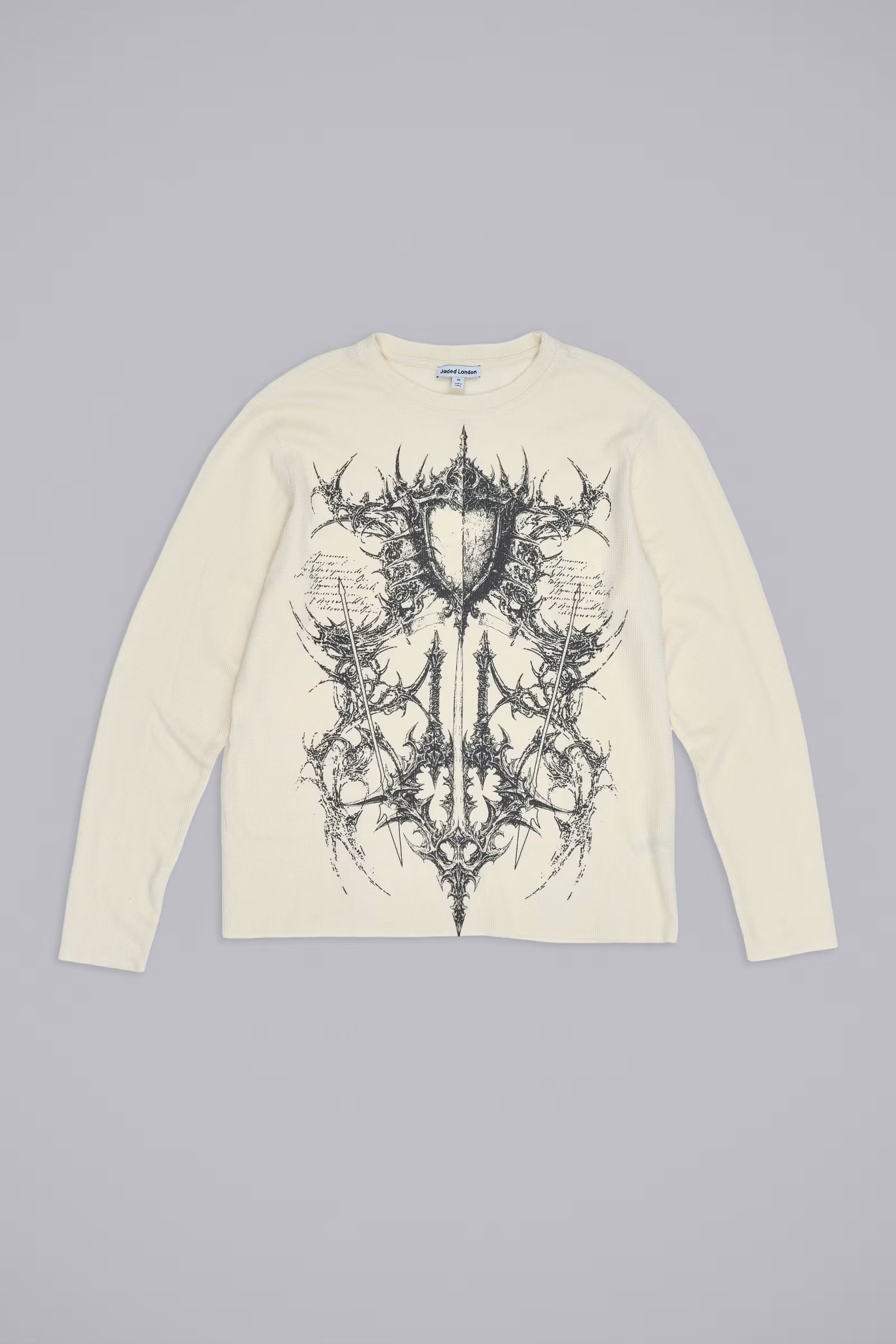 Jaded London Kasper Digi Waffle T-Shirt | Exclusive Drop