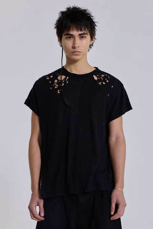 Jaded London Black Bite T-Shirt