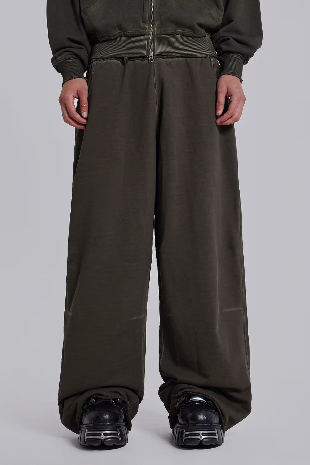 Jaded London Khaki Oversized Monster Tracksuit