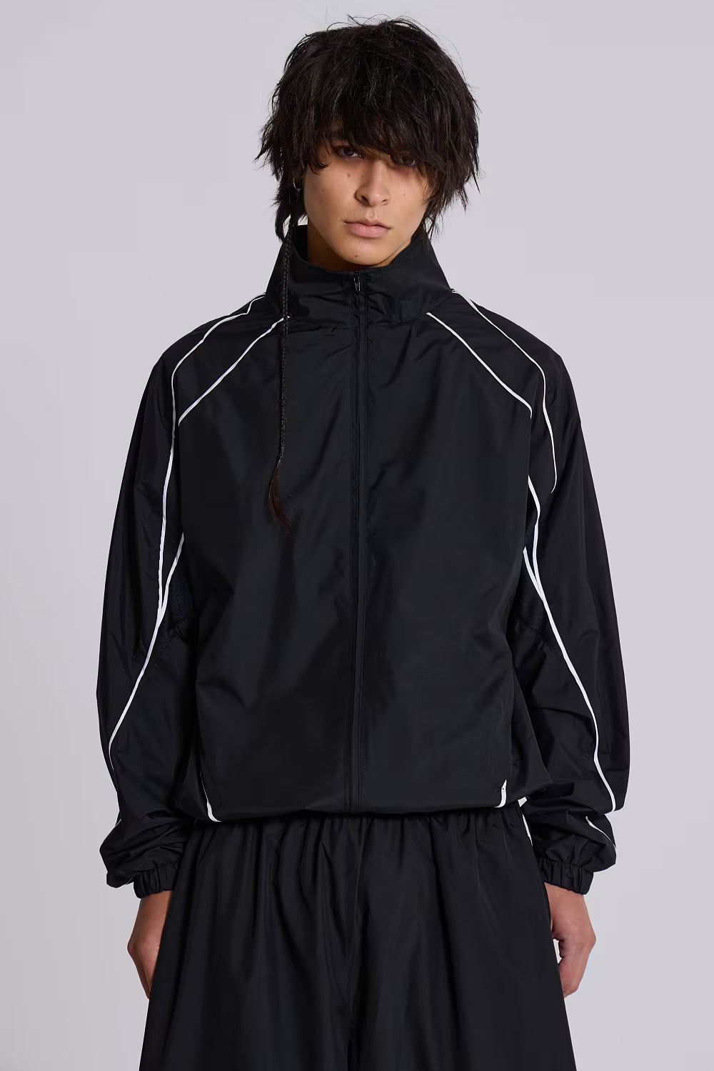 Jaded London Black Vapor Tracksuit