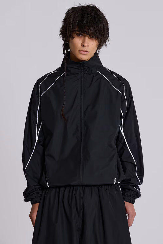 Jaded London Black Vapor Tracksuit