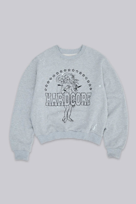 Jaded London Hardcore Crew Neck Sweatshirt