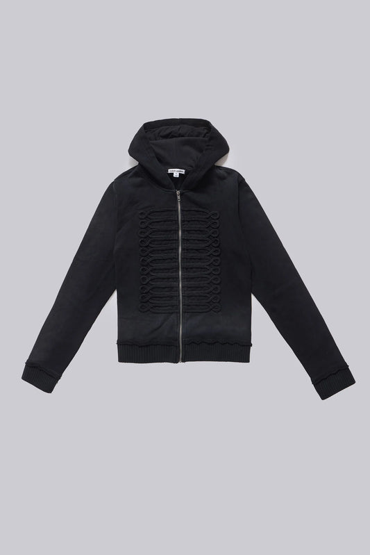 Jaded London Black Military Monster Hoodie