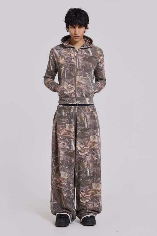 Jaded London Woodland Camo Mini Monster Tracksuit