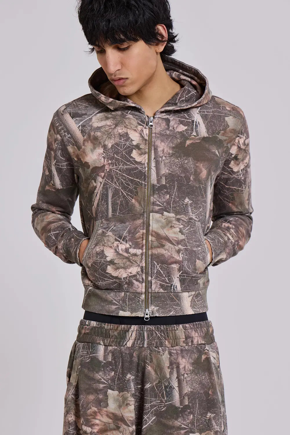 Jaded London Woodland Camo Mini Monster Tracksuit