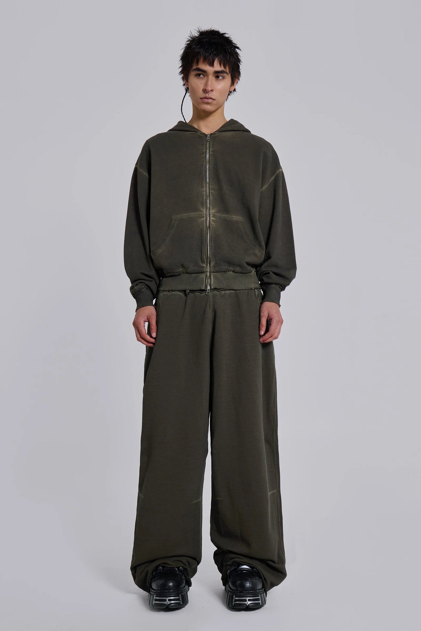 Jaded London Khaki Oversized Monster Tracksuit