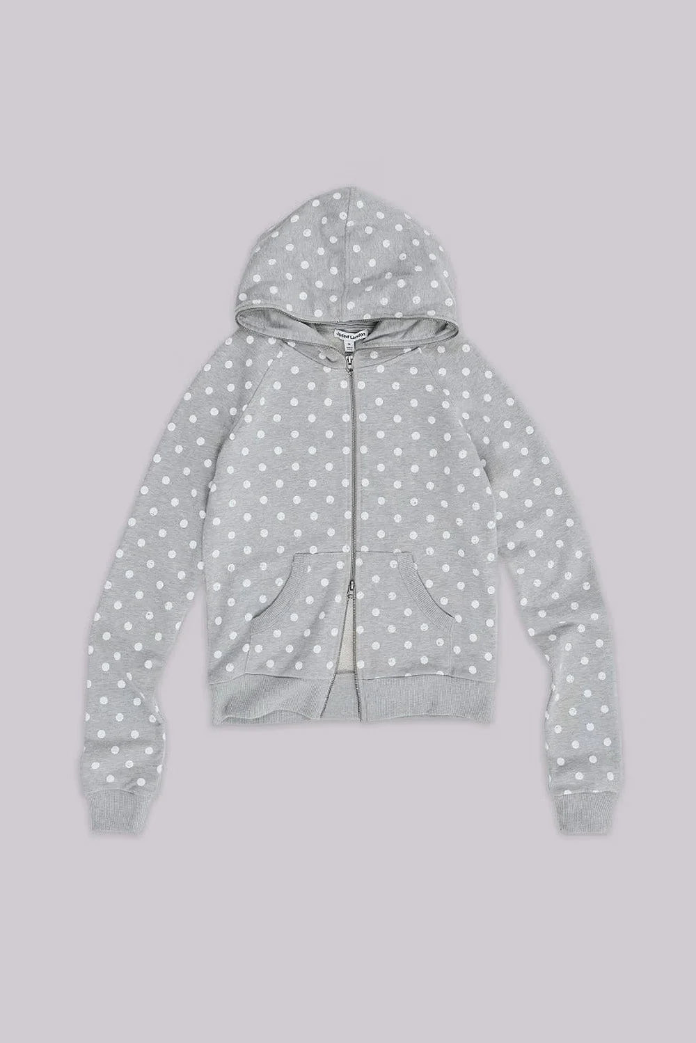Jaded London Mono Black Polkadot Hoodie