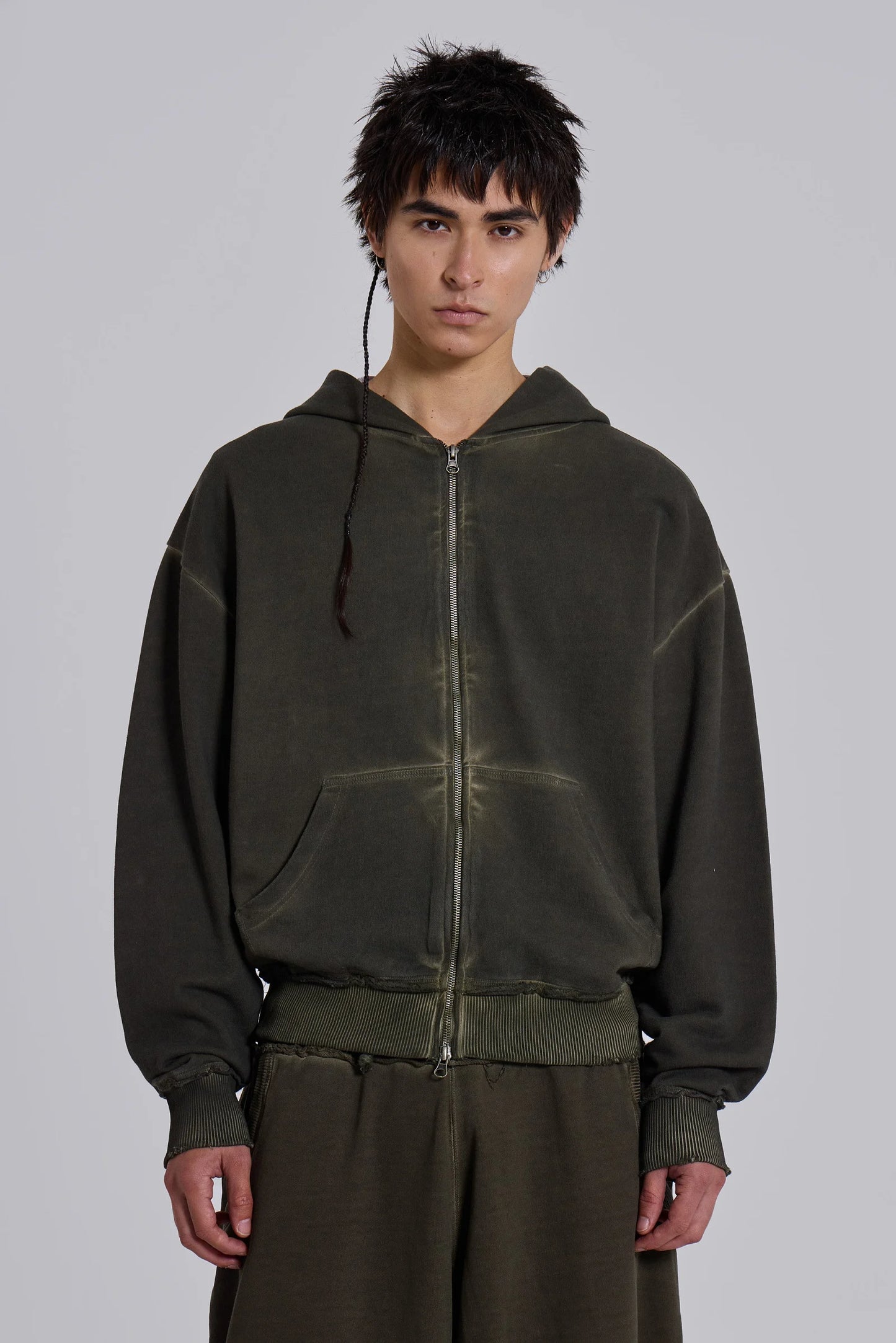 Jaded London Khaki Oversized Monster Tracksuit