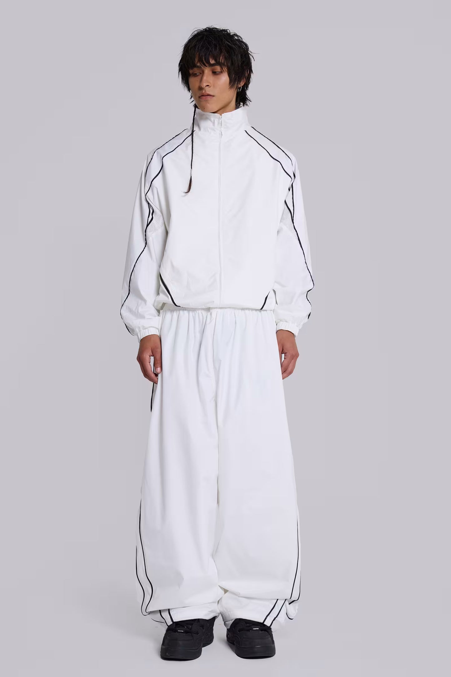 Jaded London White Vapor Tracksuit