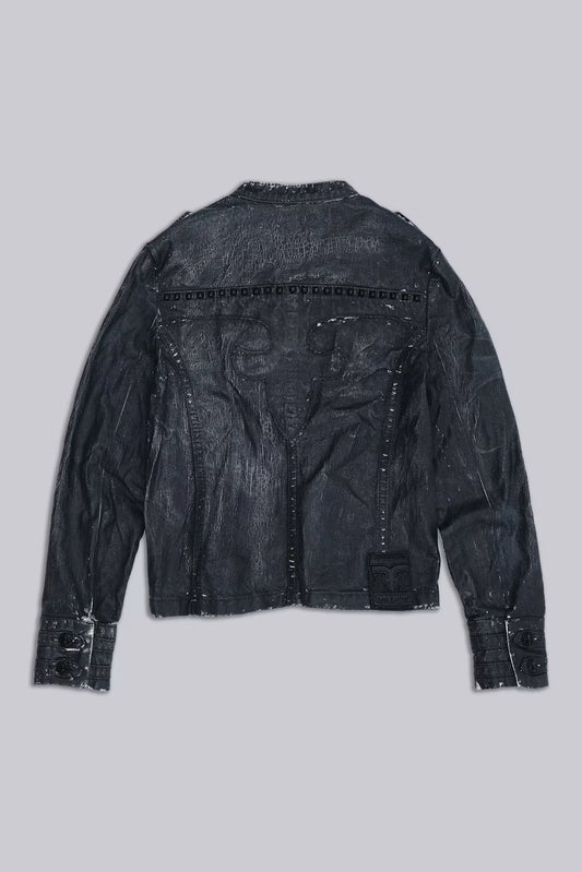 Jaded London Rock Revival Military Moto Jacket