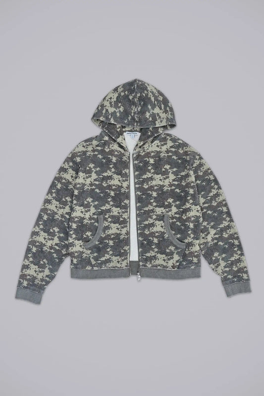 Jaded London Digi Camo Waffle Hoodie