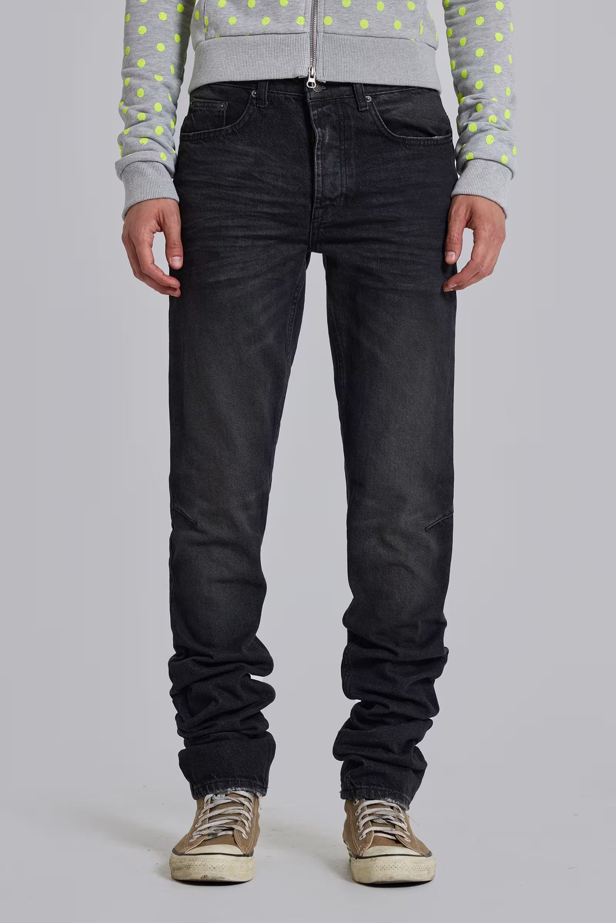 Jaded London Washed Black Drain Jeans | Streetwear Essential