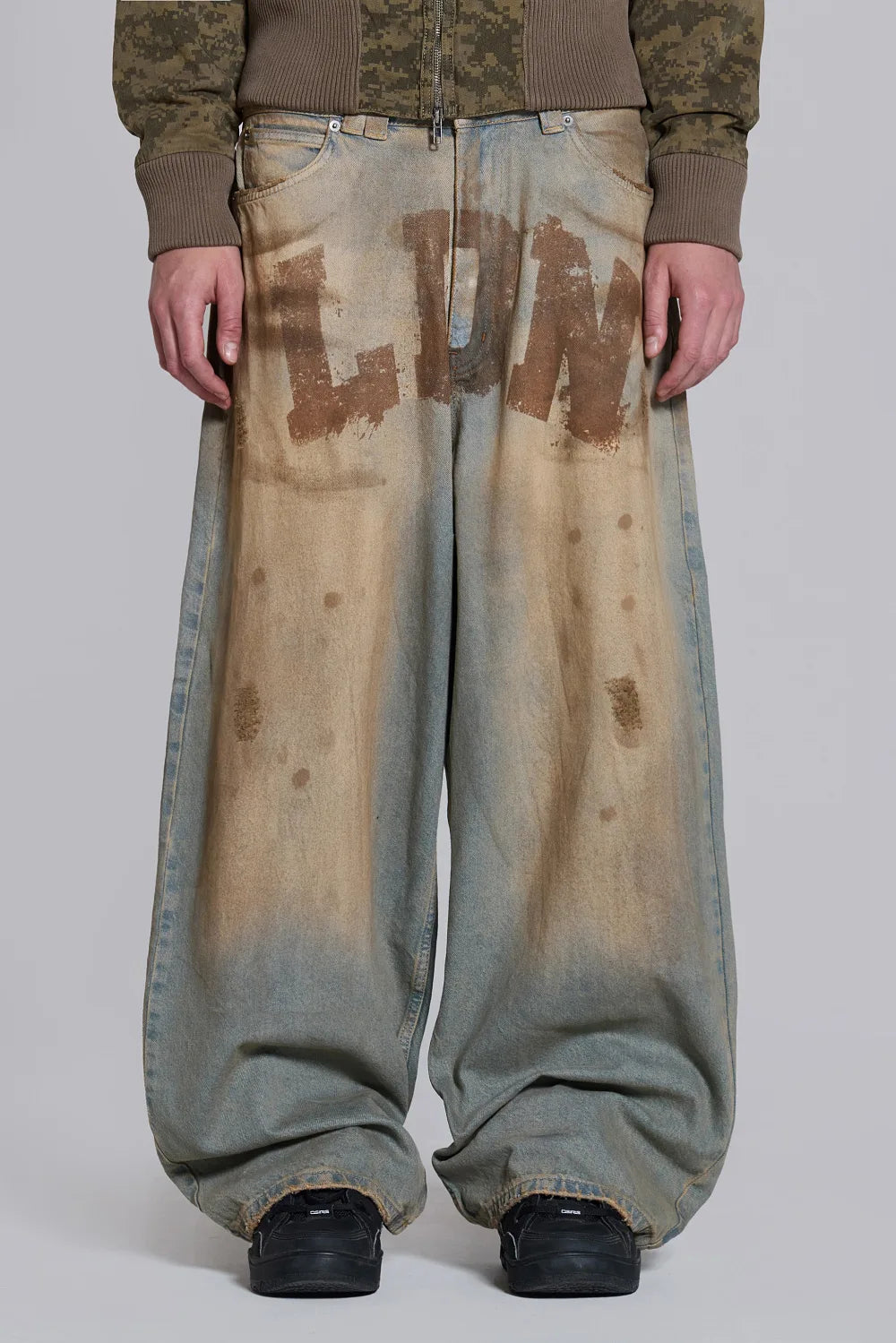 Jaded London LDN Mud XL Colossus Jeans