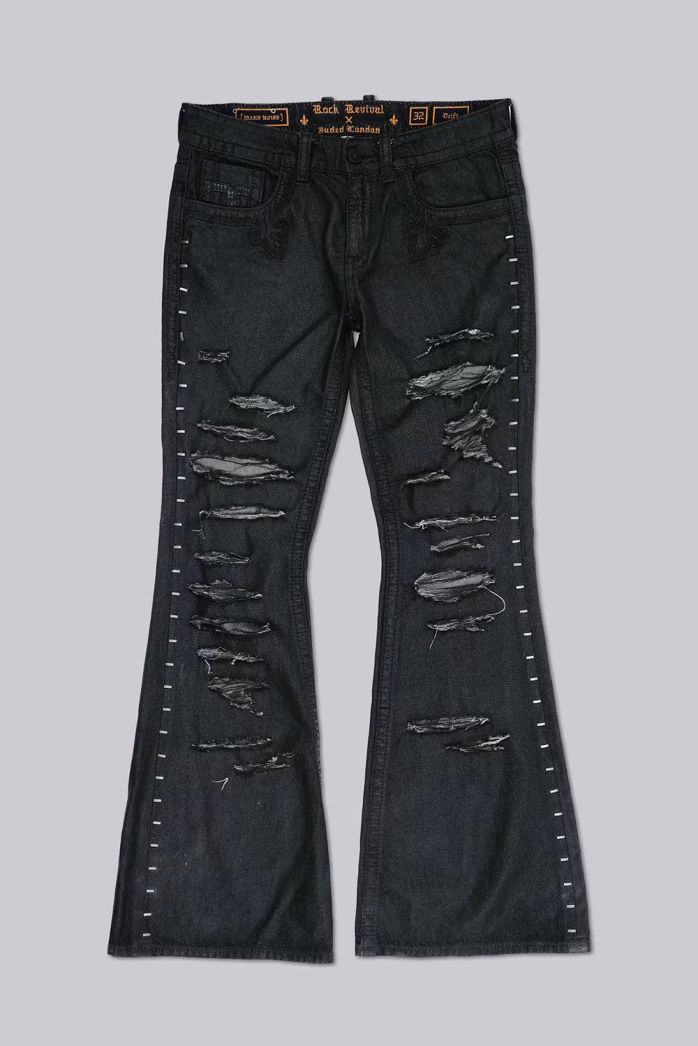 Rock Revival Staple Wax Bootcut Jeans