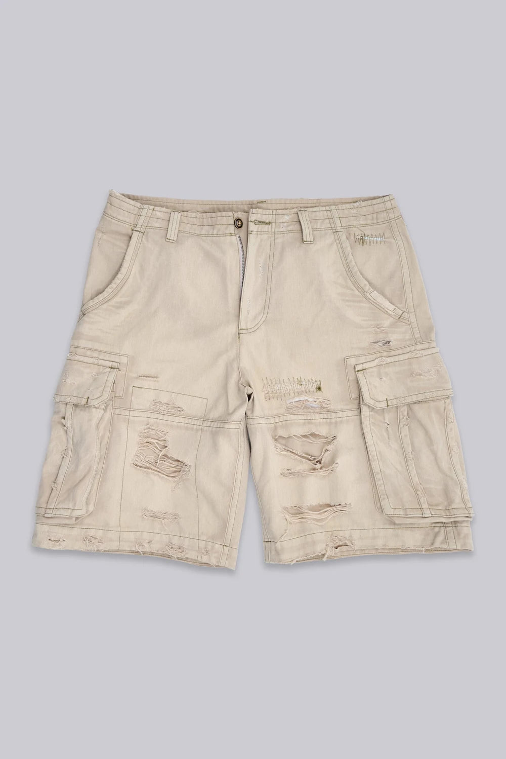 Jaded London Sand Cargo Shorts