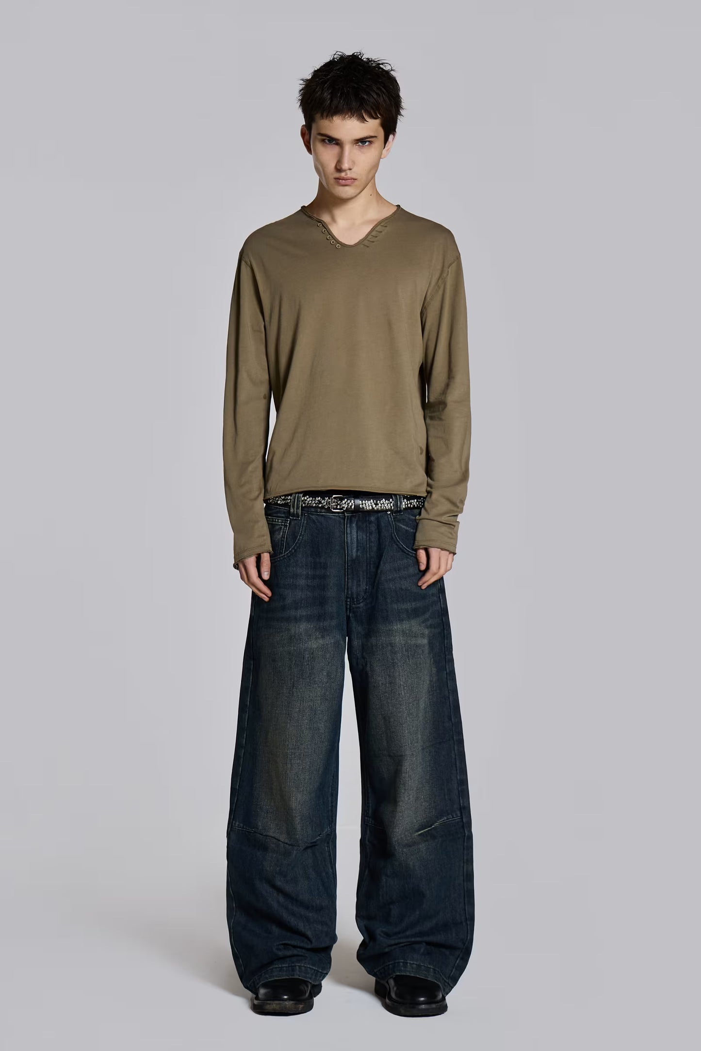 Mid Blue Slub Colossus Jeans