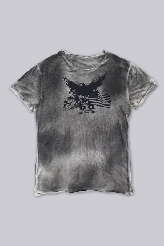 Jaded London Rock Revival Faded Eagle T-Shirt