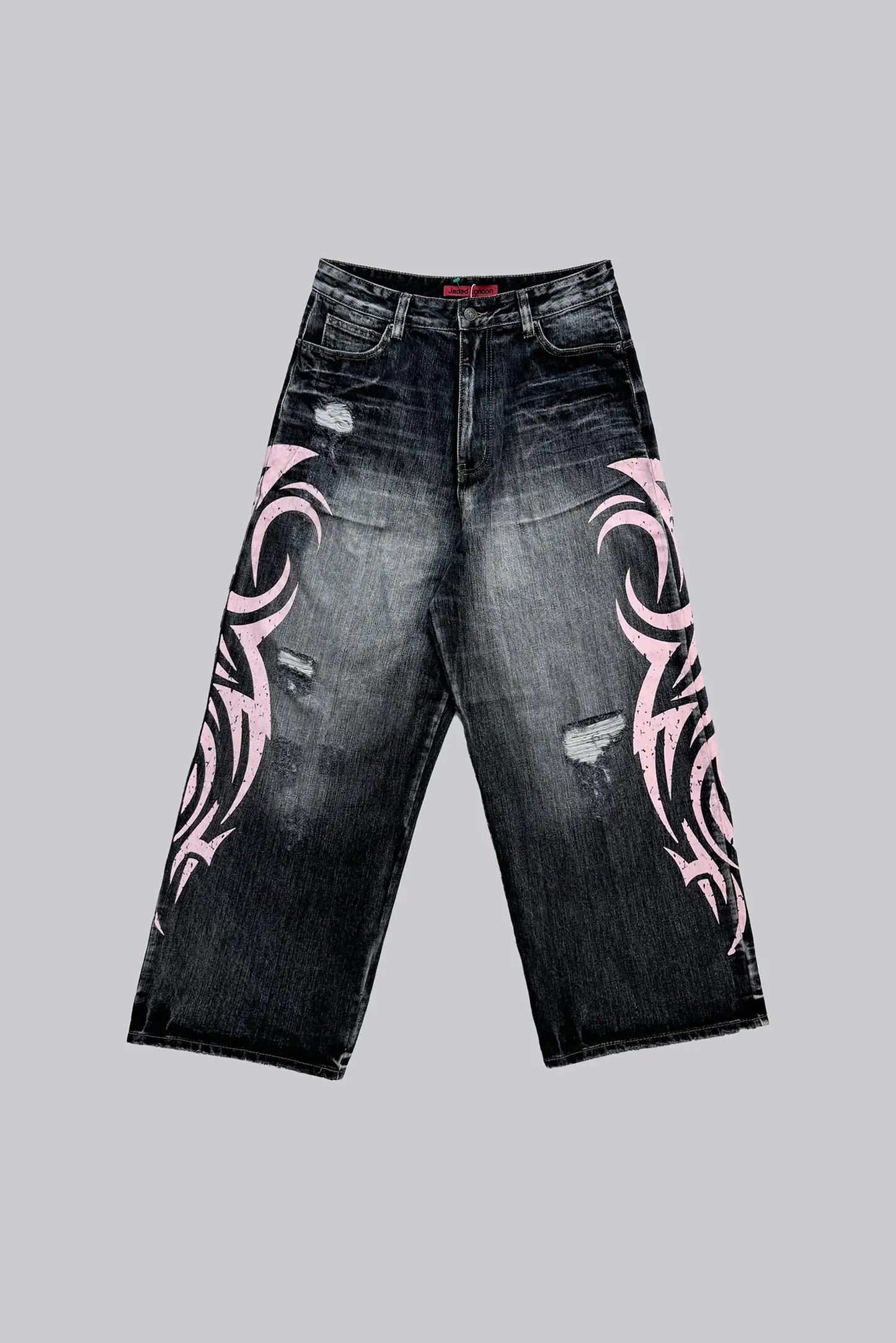Jaded London Pink Blade XL Colossus Jeans